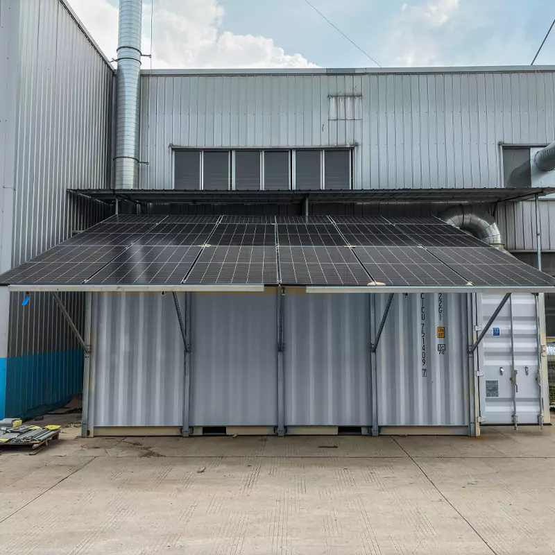 Communication container station