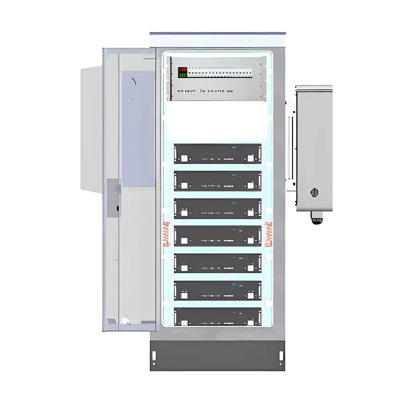 Household Solar Storage System Cabinet (Wall Mounted Inverter – External)