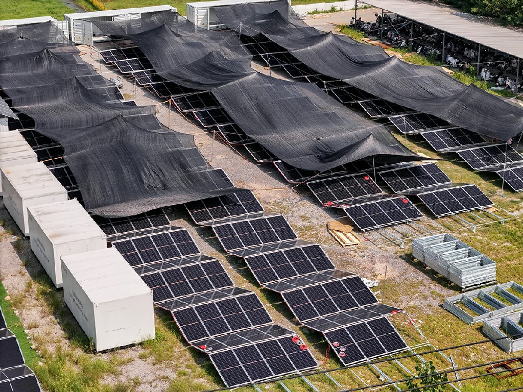 Guinea 1MW Photovoltaic Folding Container Project