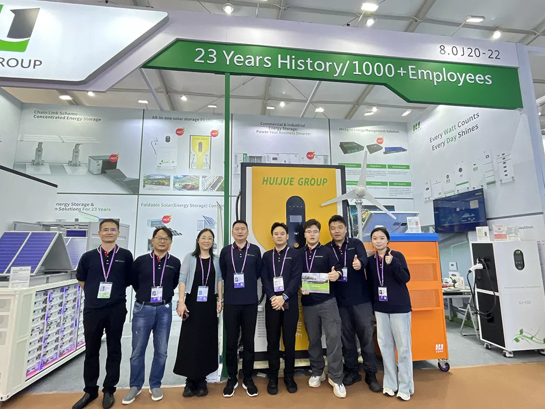 Huijue Group Makes Its Debut at the Canton Fair’s Opening Day, Ushering in a New Chapter in Intelligent Energy Storage