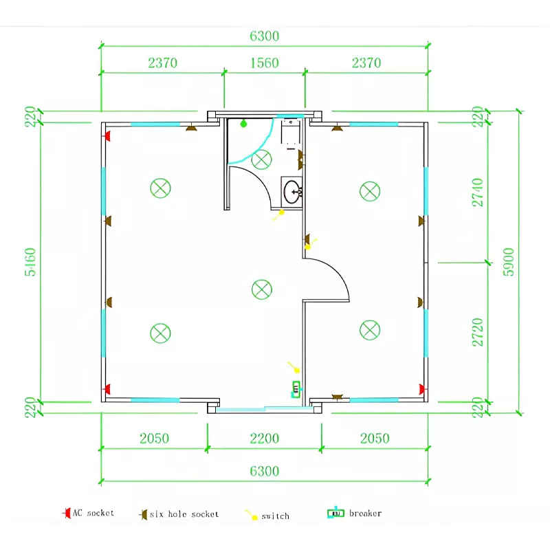 Dual-Wing Expandable Container House