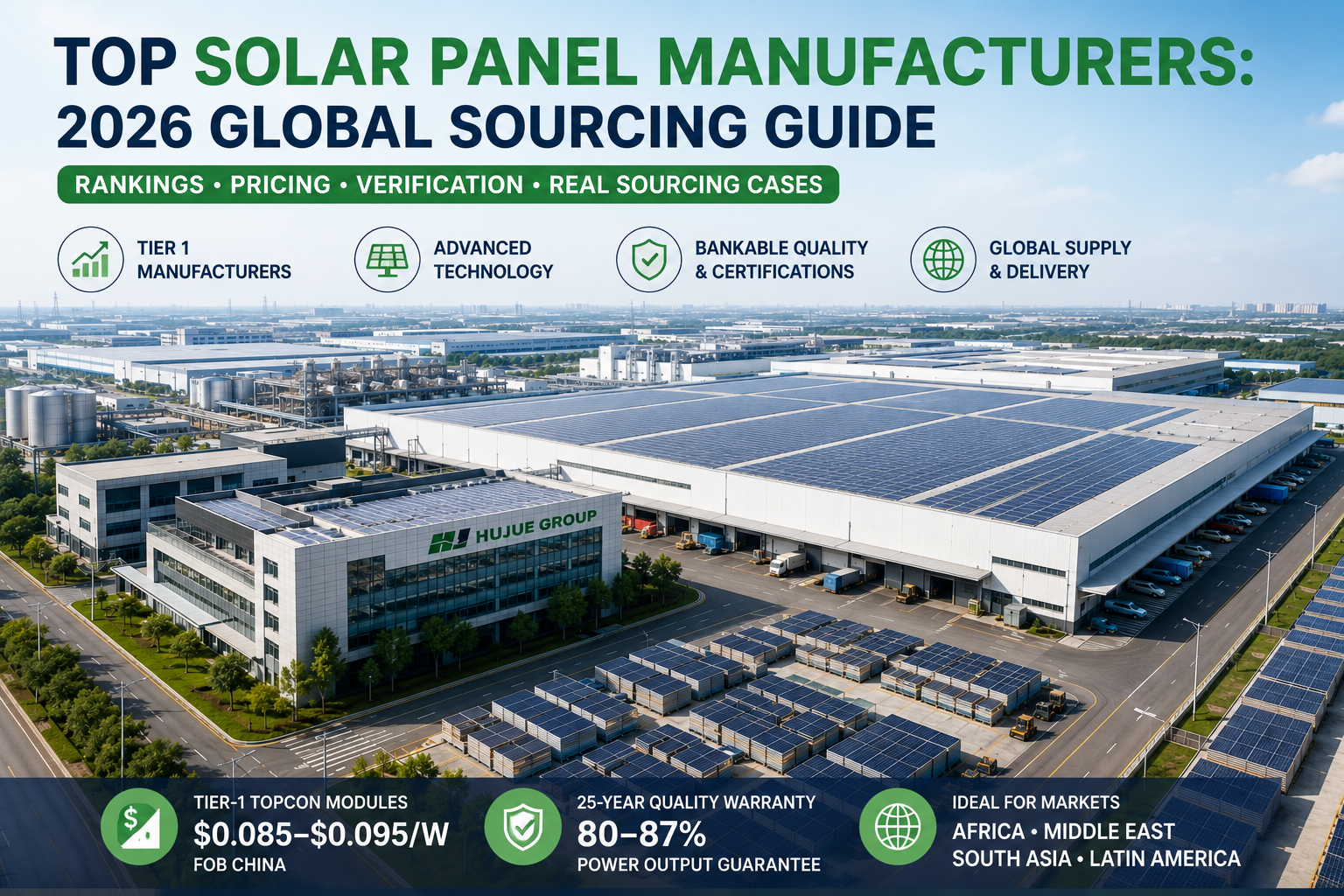 Top Solar Panel Manufacturers: 2026 Global Sourcing Guide
