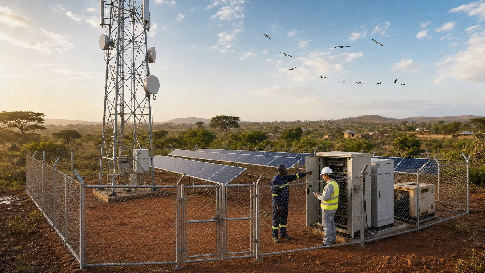 Solar Power for Telecom Towers: A Practical Design and Investment Guide