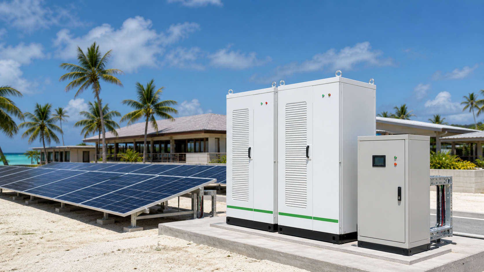 Maldives 135kW/261kWh Hybrid Grid-Connected and Off-Grid Liquid-Cooled Energy Storage System Project